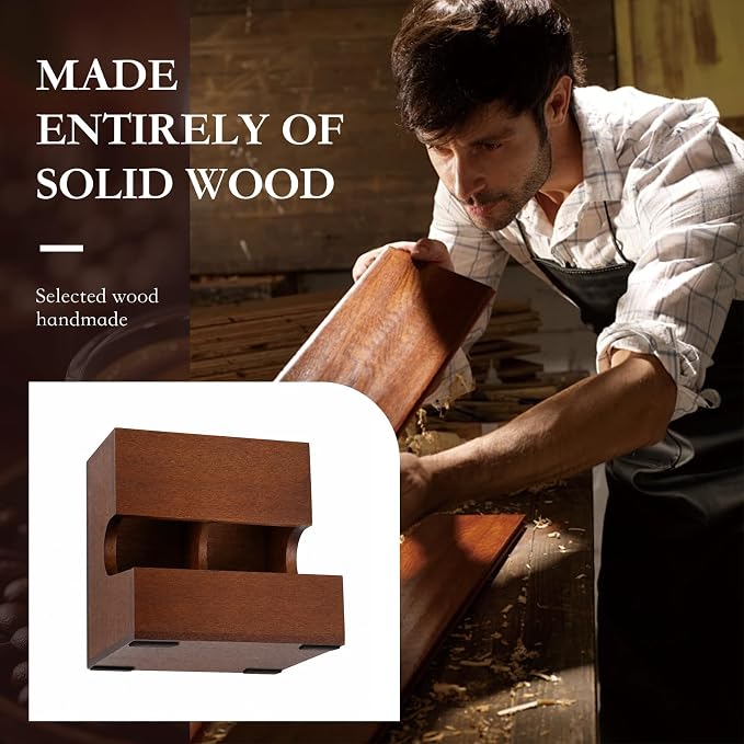 Wood Pod Dispenser Designed for Nespresso Vertuo Capsules, Freestanding - Image 6