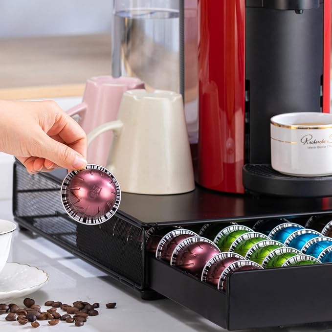 FlagShip for Nespresso Pod Storage Vertuo Pod Holder Coffee Pod Organizer - Image 6