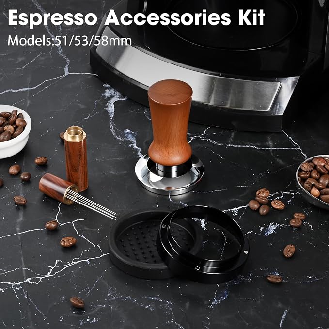 58mm Spring Loaded Espresso Tamper Kit - Image 7