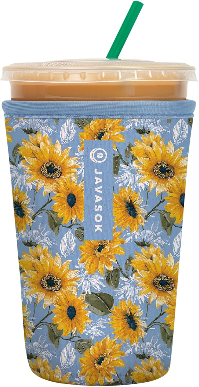 Sok It JavaSok Iced Coffee & Cold Soda Insulated Neoprene Cup Sleeve by SokIt
