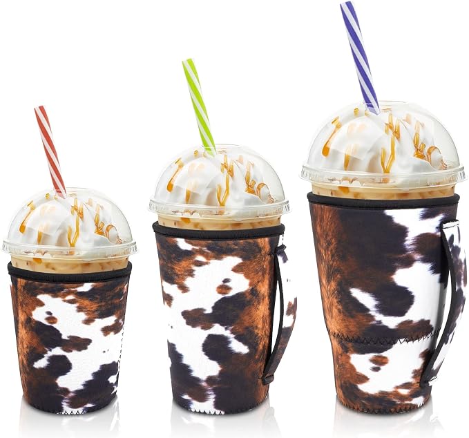 Iced Coffee Sleeve Insulator Sleeves by AJLTPA