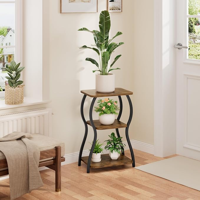 JUSTOGO Side Table, Small End Table - Image 7