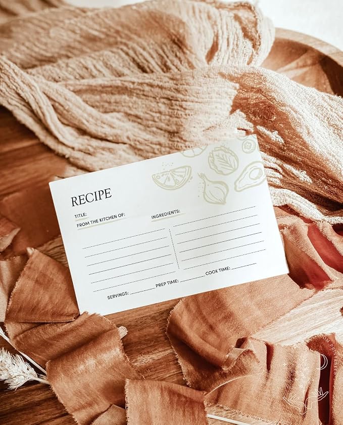 Recipe Cards, 4x6 Premium Recipe Cards - Image 6