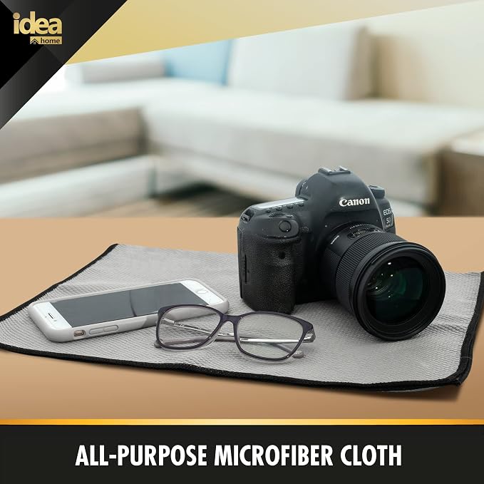 Idea Home Premium Fish Scale Microfiber Cloth – Ultra-Clear, Lint-Free & - Image 6