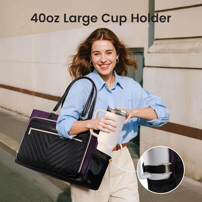 LOVEVOOK Tote Bag, Laptop Bag for Women - Image 3