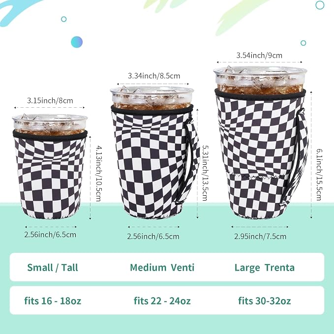 Iced Coffee Sleeve Insulator Sleeves - Image 2