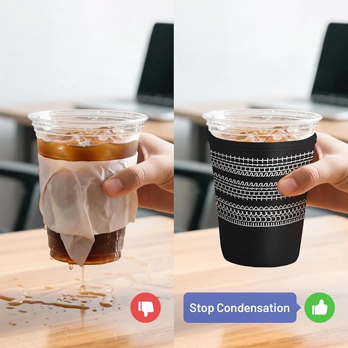 Iced Coffee Sleeve Reusable Cup Sleeves - Image 4