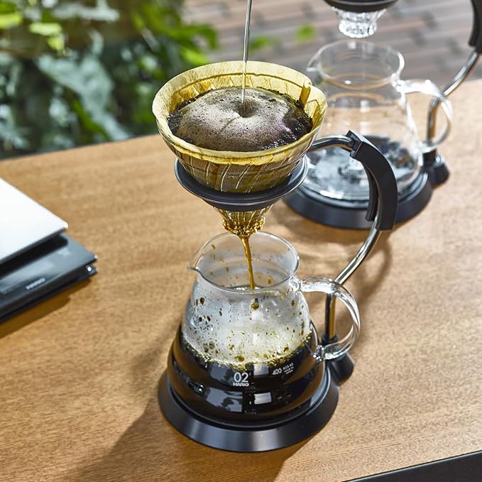 Hario V60 Arm Stand with Glass Dripper Pour Over Set - Image 2