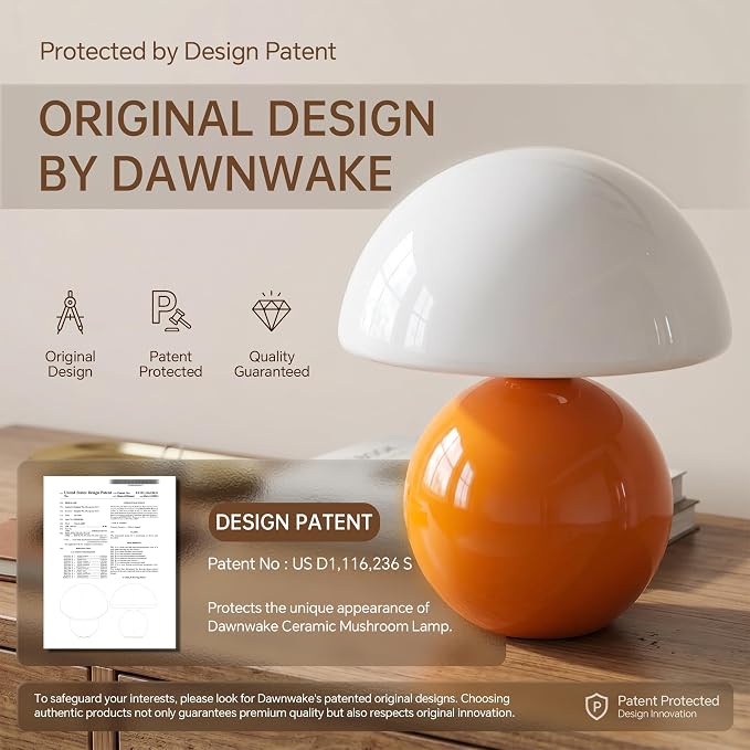Dawnwake Mushroom Lamp Table Lamp - Image 6