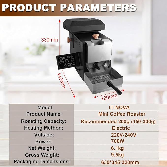 Home Coffee Roaster Coffee Bean Roaster - Image 3