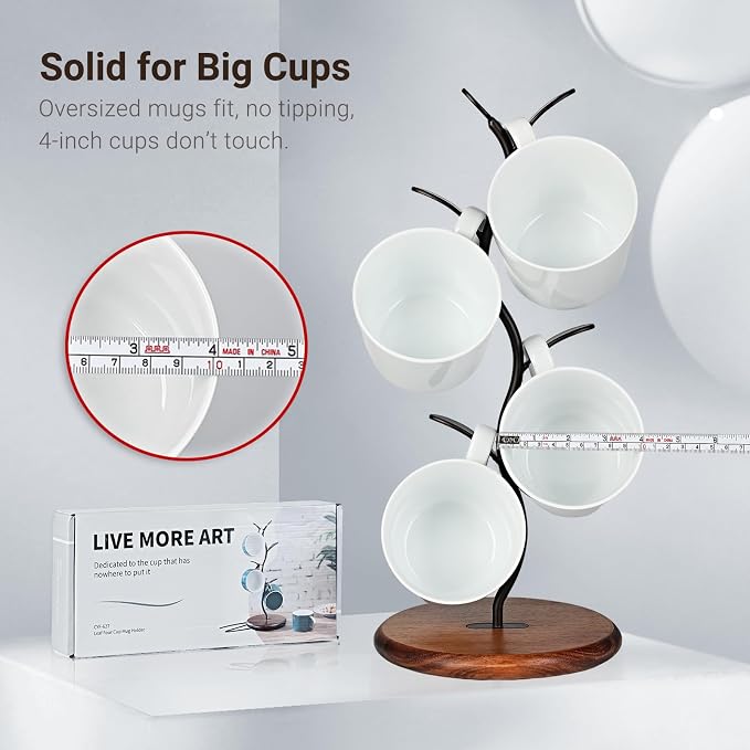 Sturdy Countertop Mug Tree - Image 7