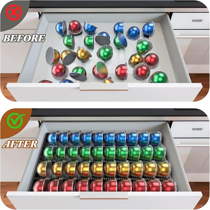 Coffee Pod Storage Holder Drawer Insert - Image 6