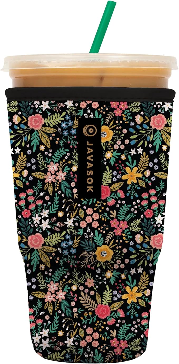 Sok It JavaSok Iced Coffee & Cold Soda Insulated Neoprene Cup Sleeve by SokIt