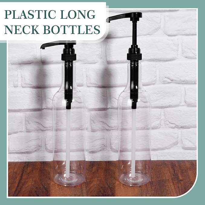 Maxdot 2 Pcs 25 oz Syrup Bottles - Image 3