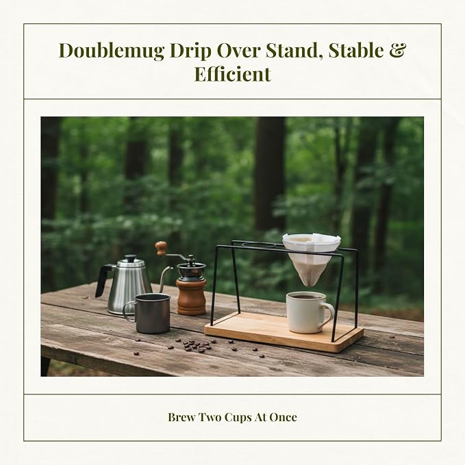 Coffee Dripper Stand, Double Holes - Image 3