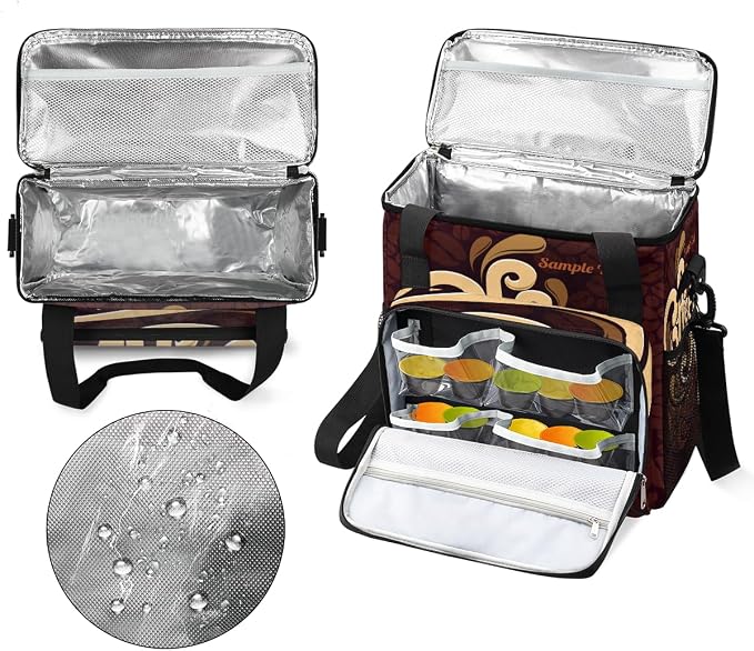 Funny Coffee Coffee Maker Carring Bag Coffee Cafe Travel Carrying Storage Tote - Image 3