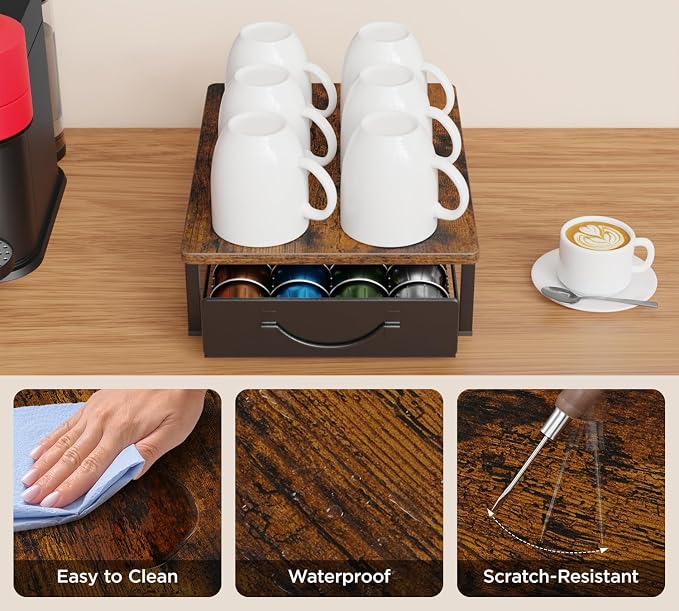 HFHOME Coffee Pod Holder Drawer Compatible - Image 7