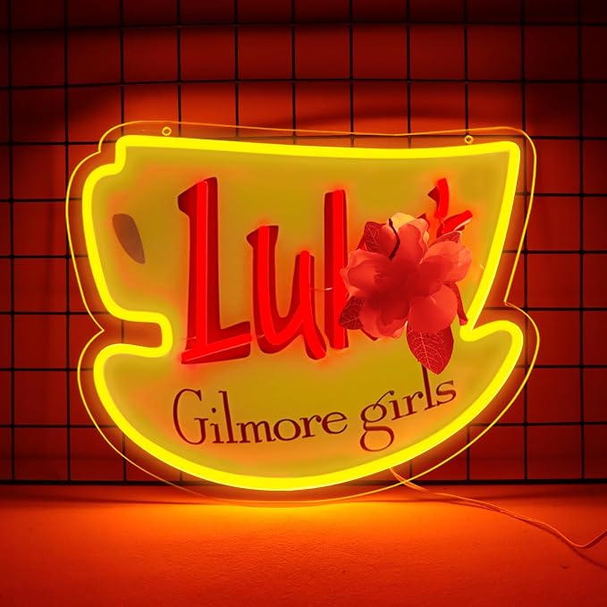 Pugna Luke's Coffee Neon Signs for Wall Decor Dimmable Neon Lights for Bedroom by Pugna