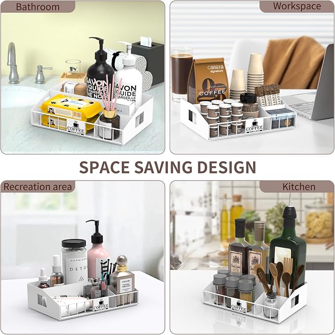 Metal Coffee Station Organizer for Countertop - Image 7