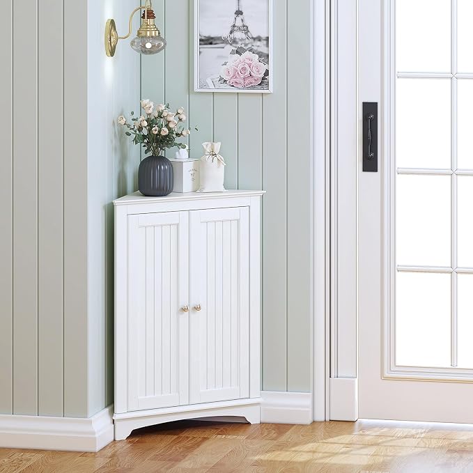Spirich Floor Corner Cabinet - Image 7
