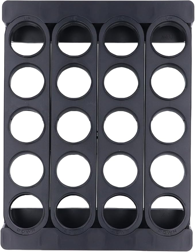 Coffee Pods Display Rack, 24.5x32x4.2cm / 9.6x12.6x1.7in 20 Pots Wall Mountable - Image 8