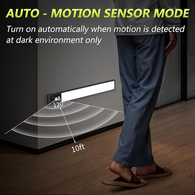 Mpotmiy 2 Pack 12" Under Cabinet Lights - Image 8