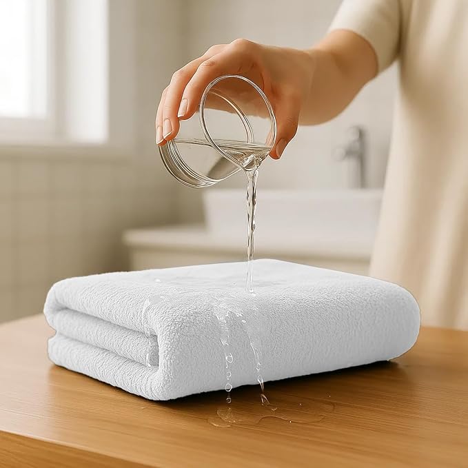RIVERSIDE Pack of 8 Towels Set, 2 Large Bath, 2 Hand, 4 Face Washcloths - Image 8