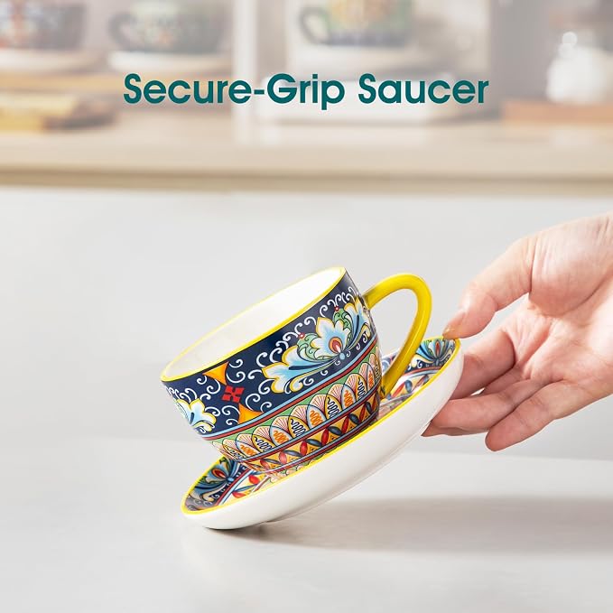 vancasso 8 oz Cappuccino Cups - Image 5