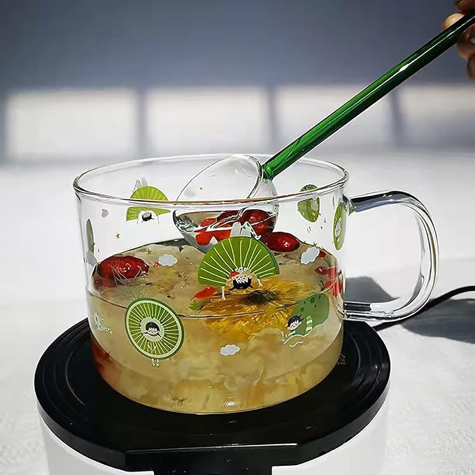 Clear Glass Stirring Spoons Transparent Crystal Teaspoons Milk Cocktail Cold - Image 6