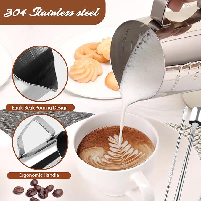 22 PCS Coffee Tamper Set, Espresso Accessories Tampers kit Barista Tools - Image 4