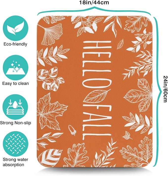 Fun Coffee Mat 24inx18in, Coffee Bar Mat - Image 5
