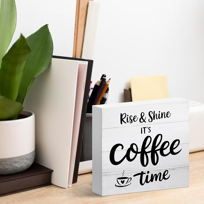 Coffee Bar Station Accessories Decor - Image 2
