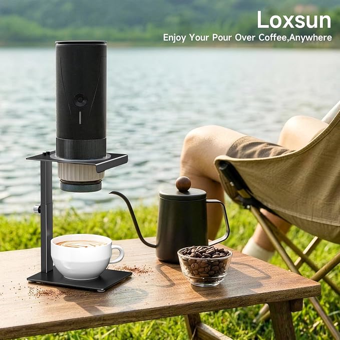Portable Coffee Maker Stand, Adjustable-height Pour Over Dripper Stand - Image 6