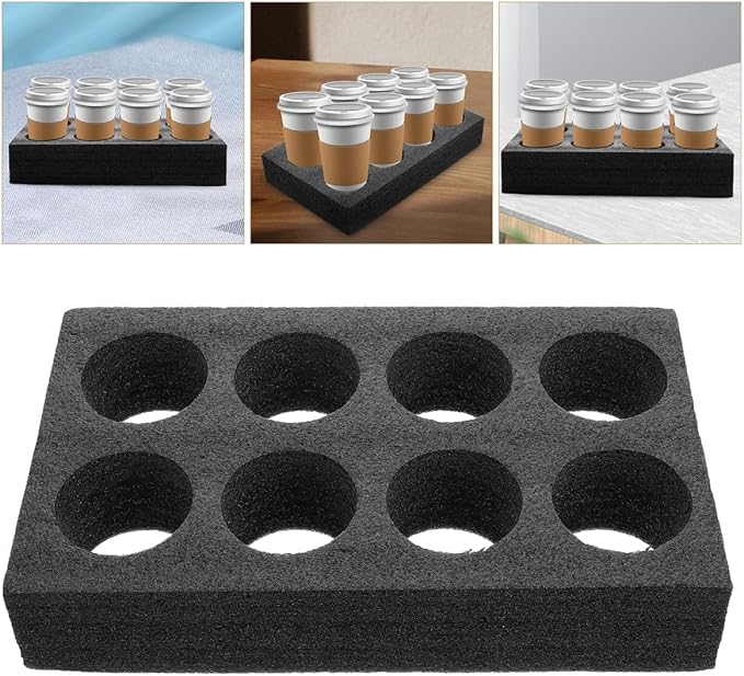 2pcs Takeout Cup Holder Beverage Carrier Tray - Image 7