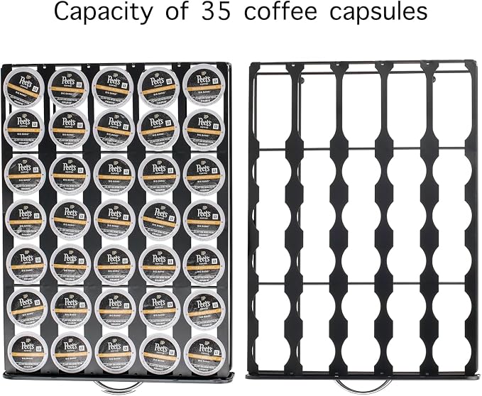 HiveNets Capsule Storage Drawer Coffee Holder Multiple Flavors Pods Organizer - Image 5