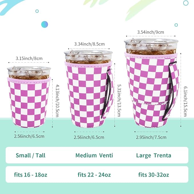 Iced Coffee Sleeve Insulator Sleeves - Image 2