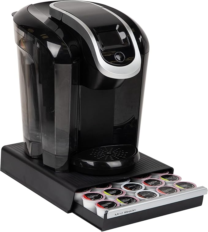 Mind Reader Single Serve Coffee Pod Drawer, 30 Pod Capacity, Countertop by MindReader