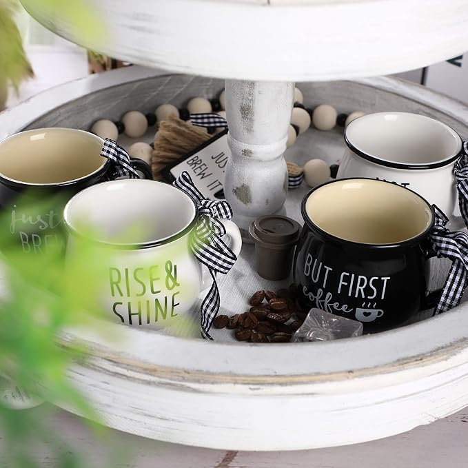 Patelai 4 Pcs Mini Espresso Cups 5 oz Coffee Mugs Set - Image 7
