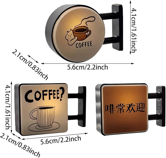 Coffee Lamp Refrigerator Magnet - Image 2
