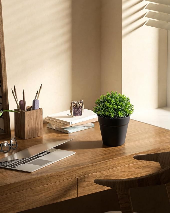 Fake Eucalyptus Potted Artificial Plant – Small Faux Eucalyptus - Image 3