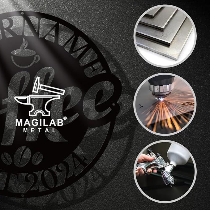 Custom Metal Coffee Bar Signs - Image 7