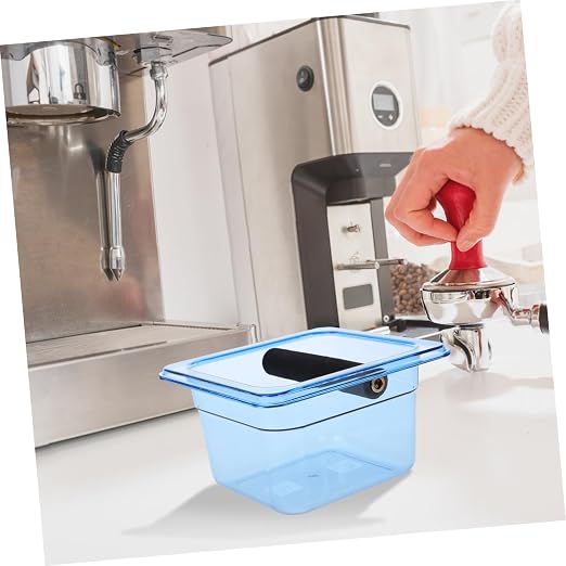 Mikikit Large Espresso Acrylic Grounds Disposal Bin - Image 6