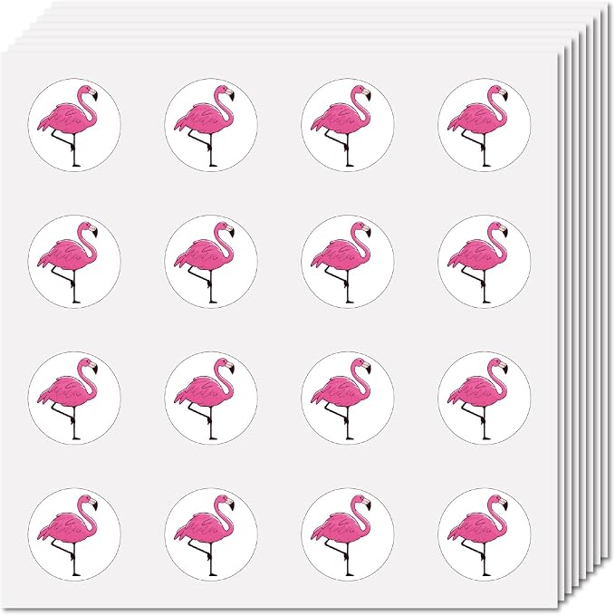 CREATCABIN 128Pcs Flamingo Stickers by CREATCABIN