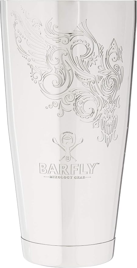 Barfly Cocktail Tin, Large 28 oz, Stainless Steel, Logo Etch - Image 2