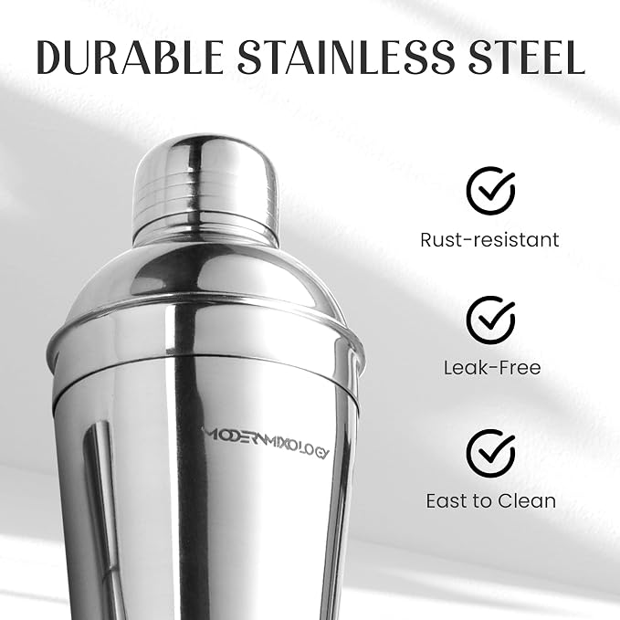Modern Mixology Cocktail Shaker Set - Image 8