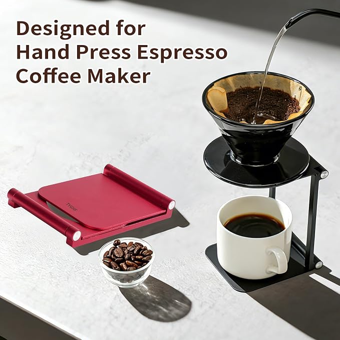 Pour Over Coffee Maker Stand, Foldable Portable Electric Espresso Machine Stand - Image 4