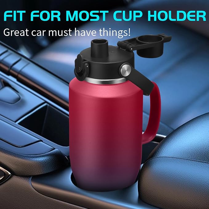 40 OZ Insulated Water Bottles Fits in Cup-Holder - Image 2
