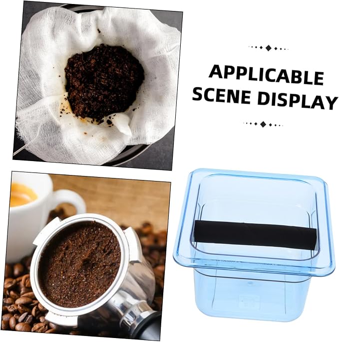 Gadpiparty Espresso Accessories Espresso Grounds Container Large Trash Bin - Image 9