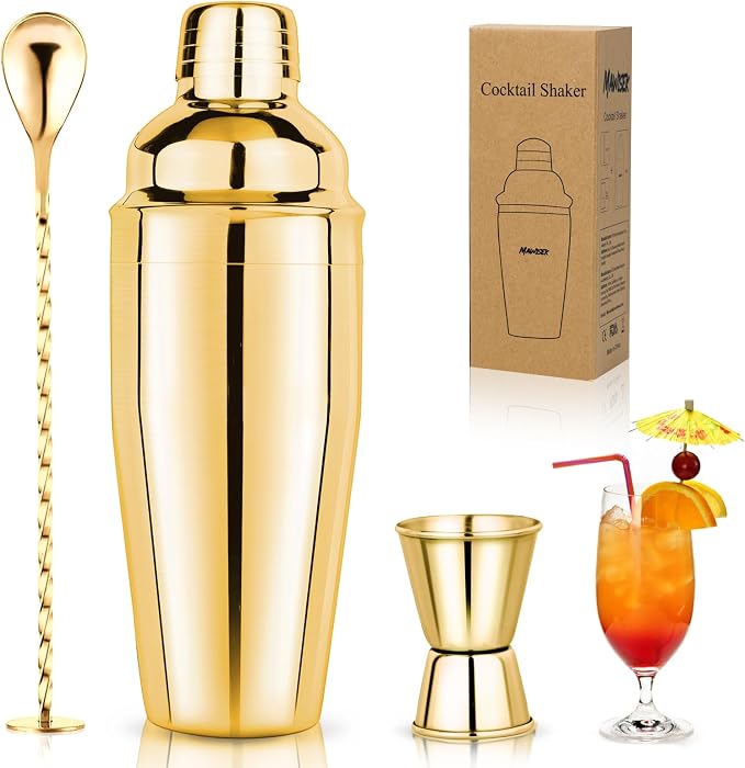 24oz Cocktail Shaker Set Martini Shaker Set Bartender Set by Mawisek