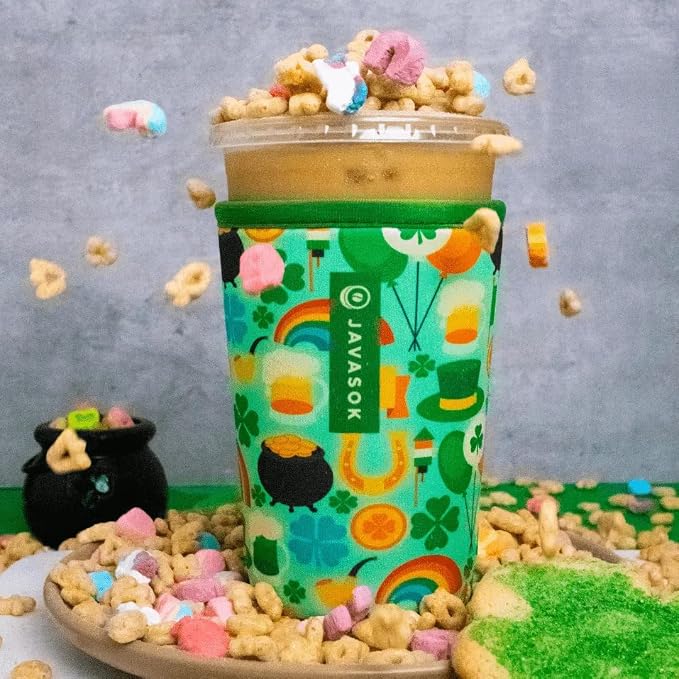Sok It JavaSok Iced Coffee & Cold Soda Insulated Neoprene Cup Sleeve - Image 3